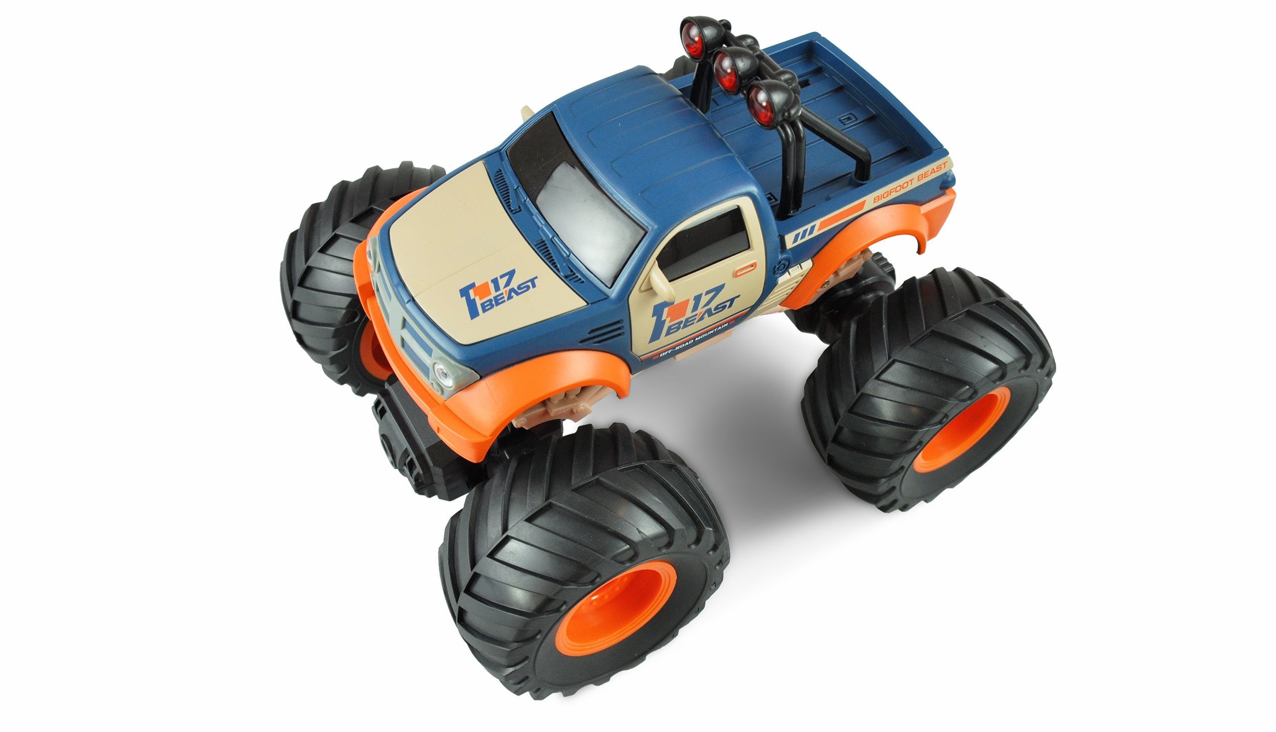 Amewi Rc Car Big Buster Truck Li-Ion Batería 500mah Naranja /6+