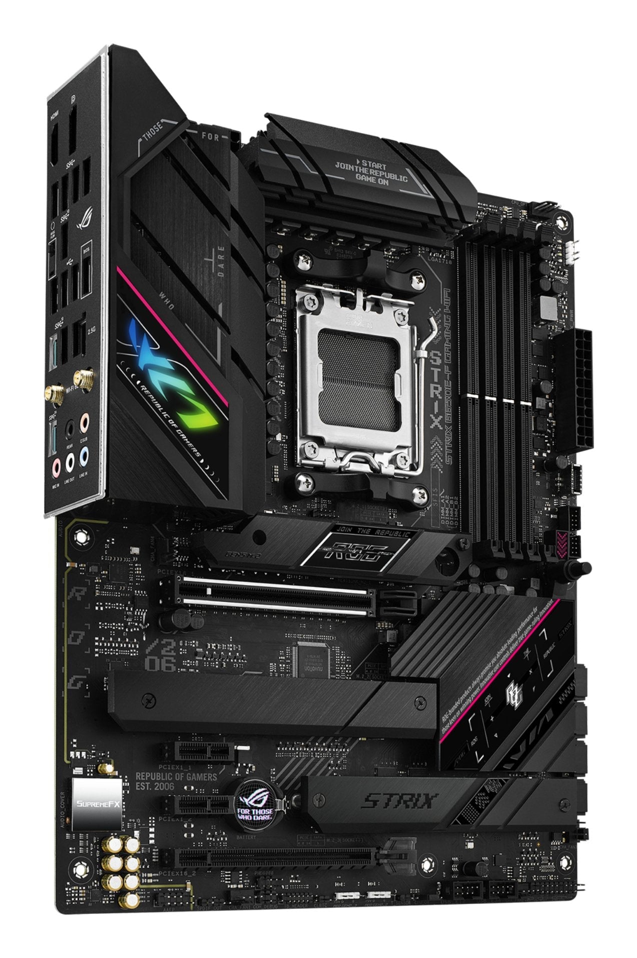 EAN 4711081944034 - ASUS ROG STRIX B650E-F GAMING WIFI AMD B650 Zócalo AM5 ATX imagen 4