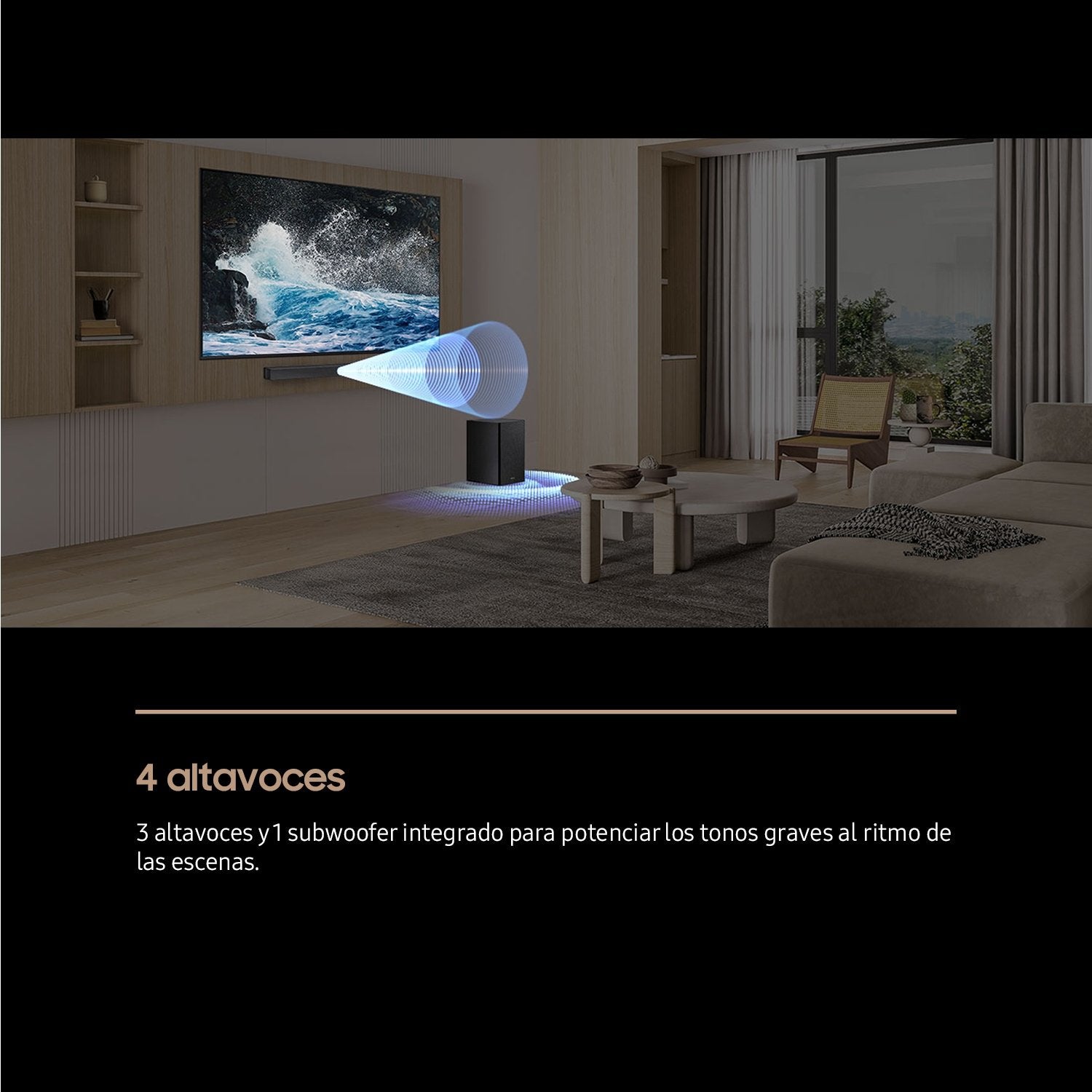 Barra De Sonido Con Bluetooth Samsung B650f Serie B 3.1 2025 370w 3.1