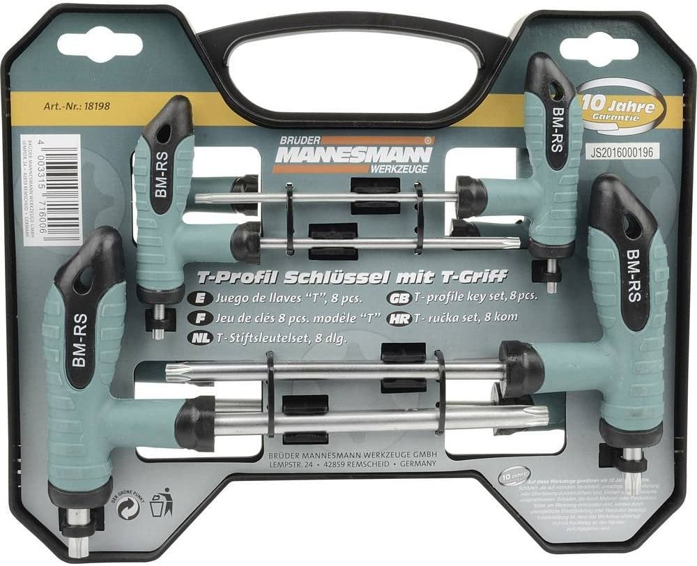 Mannesmann Taller Destornillador-Set T-Profil
