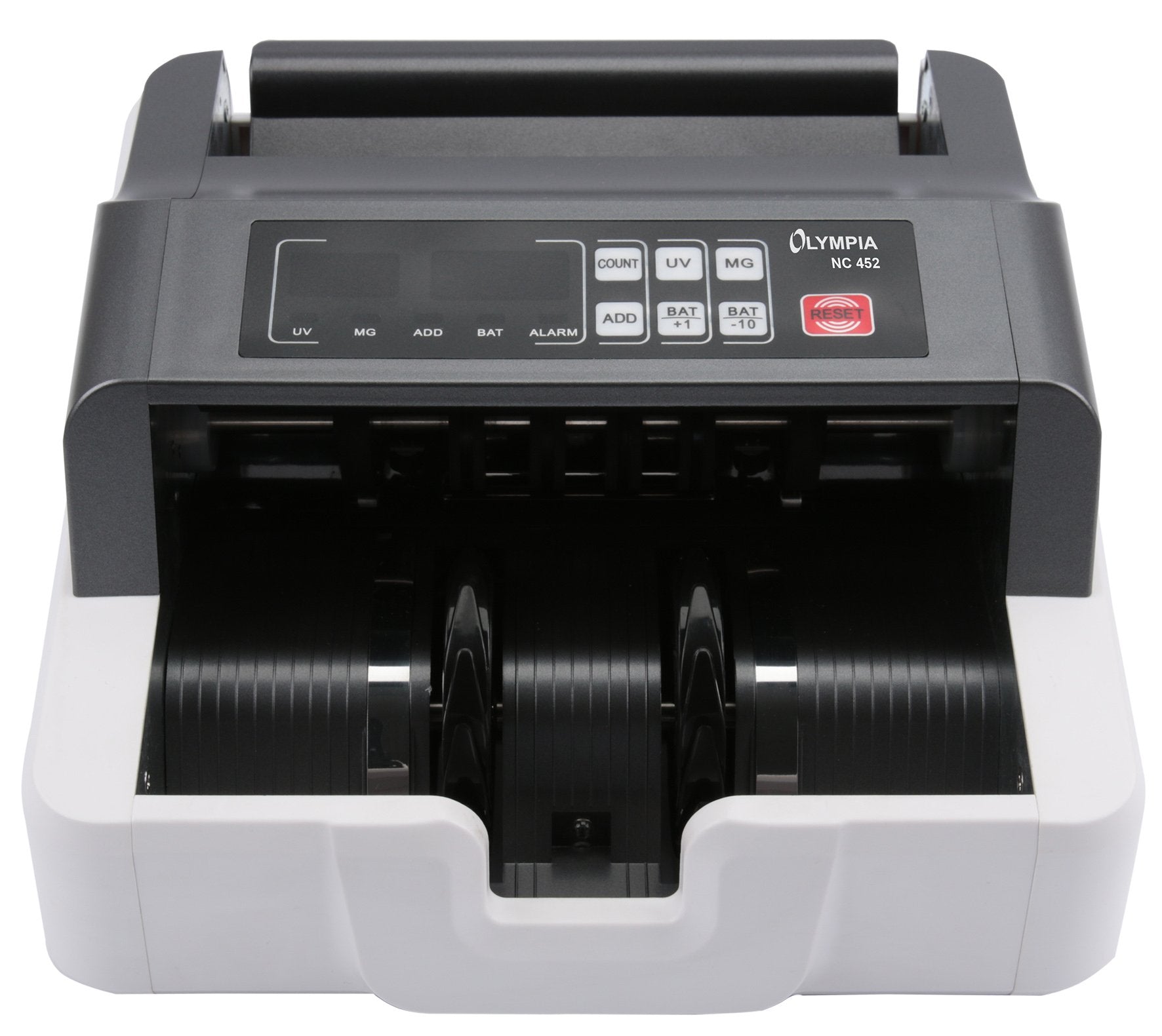 Olympia Contador De Dinero- Y Dispositivo De Prueba Nc 452 Negro