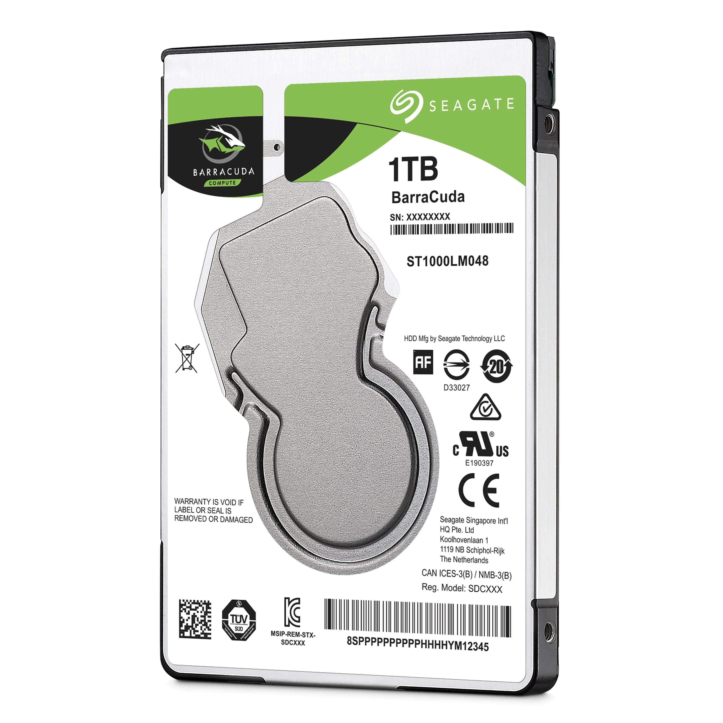 EAN 0763649098301 - Seagate Barracuda 2.5" disco duro interno 1 TB 5400 RPM 128 MB 2.5" Serial ATA III imagen 4