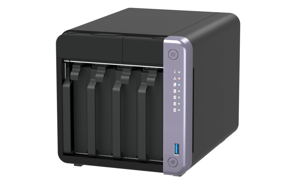 EAN 0885022027552 - QNAP TS-432X-4G servidor de almacenamiento NAS Torre Alpine Alpine AL-524 4 GB DDR4 QNAP QTS Negro imagen 6
