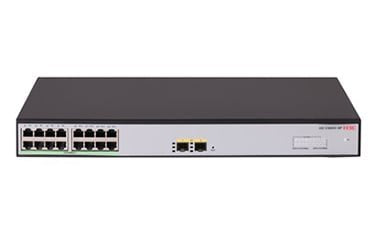 H3c Ls-1600v2-18p-Gl Switch Gestionado Gigabit Ethernet (10/100/1000) Gris, Negro