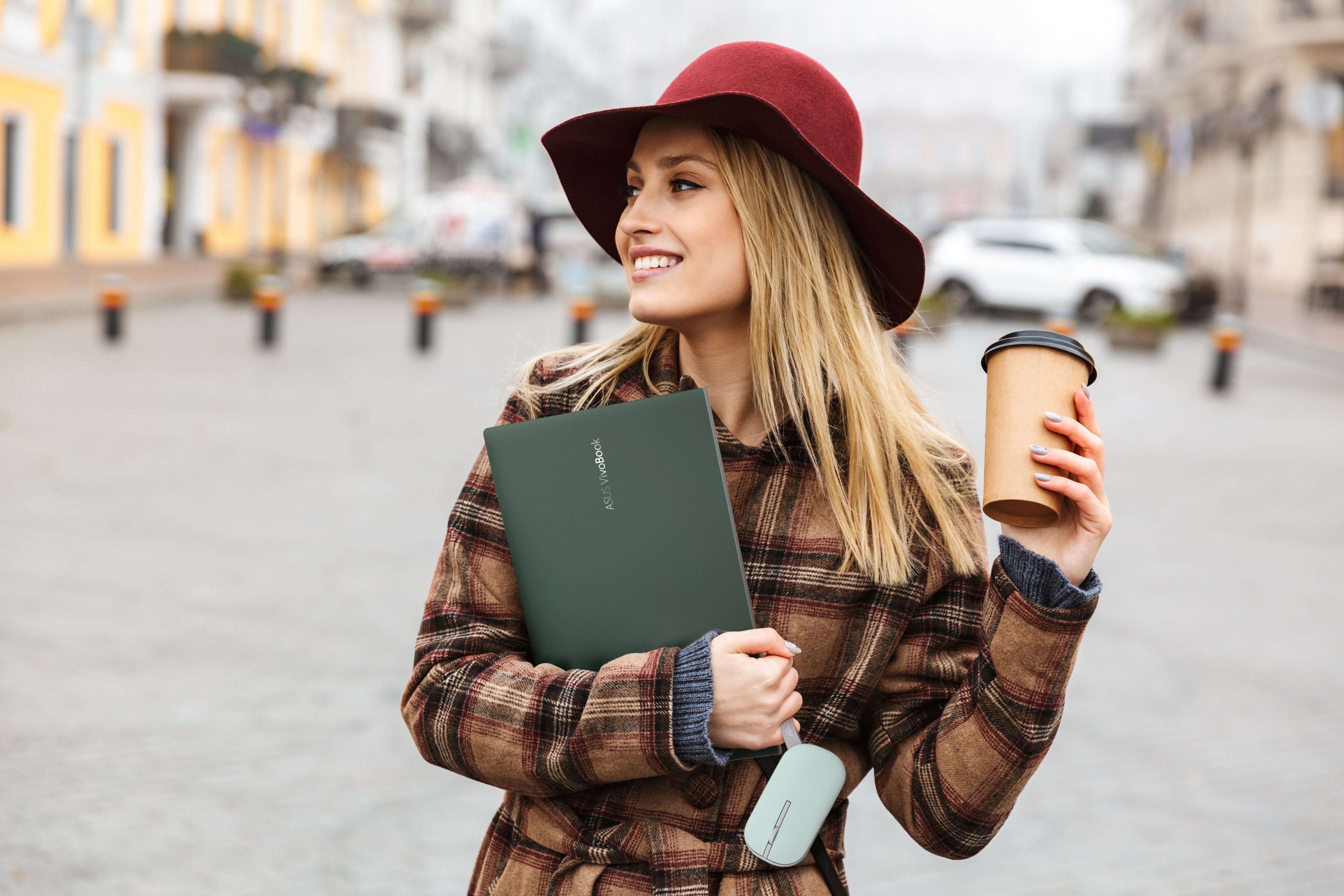 Asus Marshmallow Mouse Md100 Ratón Ambidextro Rf Wireless + Bluetooth Óptico 1600 Dpi