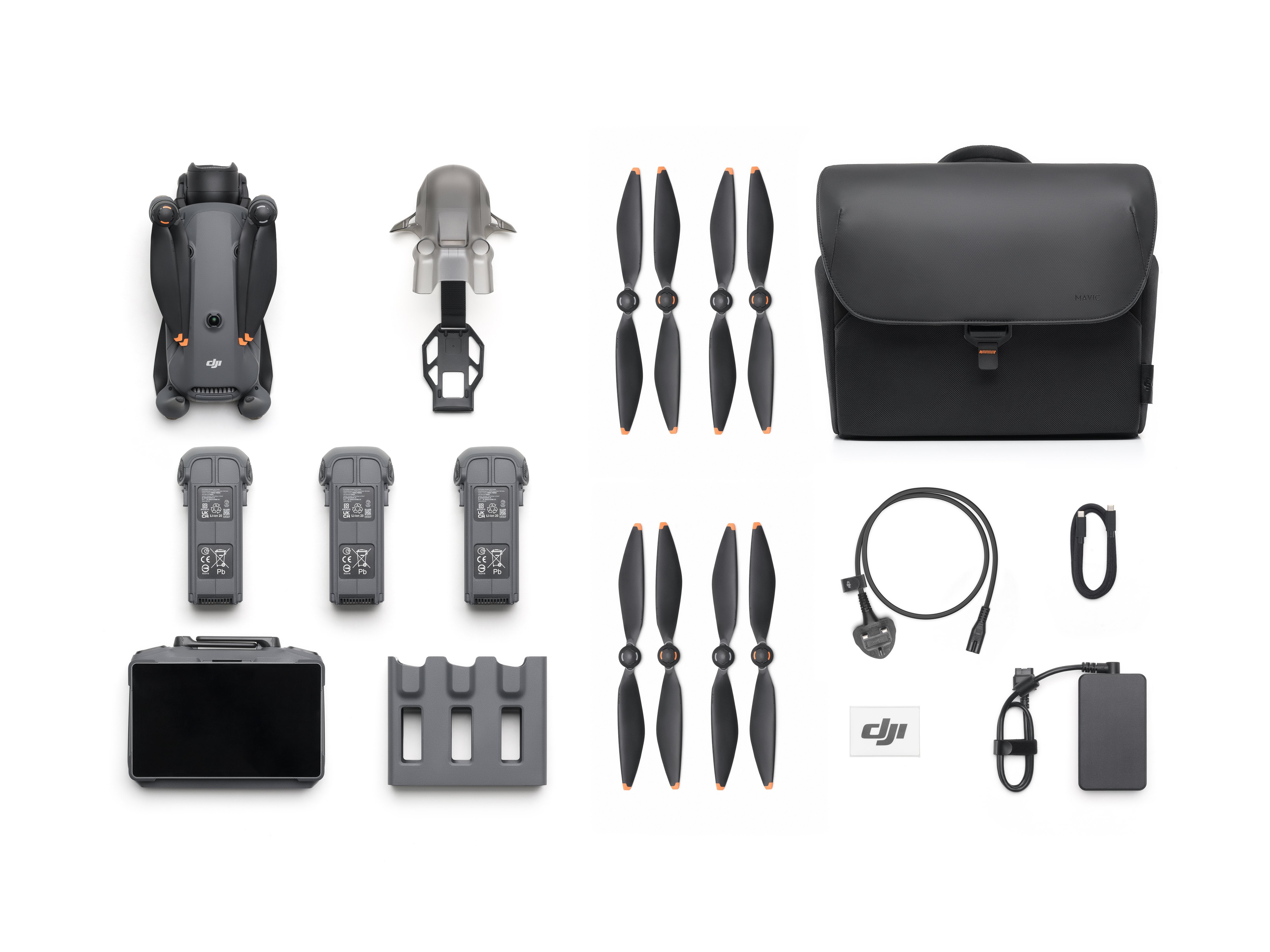 EAN 6937224110014 - DJI Mavic 4 Pro 4 rotores Cuadricóptero 100 MP 12288 x 8192 Pixeles 6654 mAh Gris imagen 15