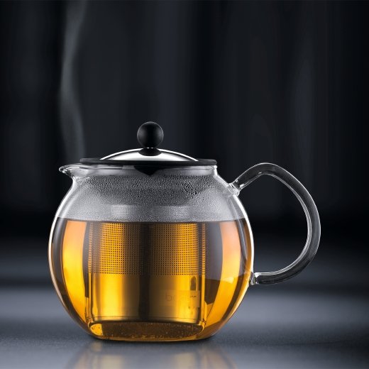 EAN 727015418018 - Bodum Assam tetera 1,5 L Cromo, Transparente imagen 5