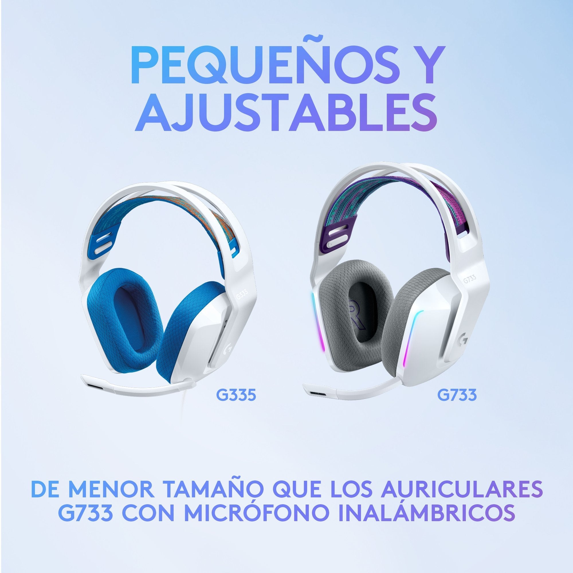 Logitech G335 Auriculares Con Micrófono Usb Blancos 981-001018