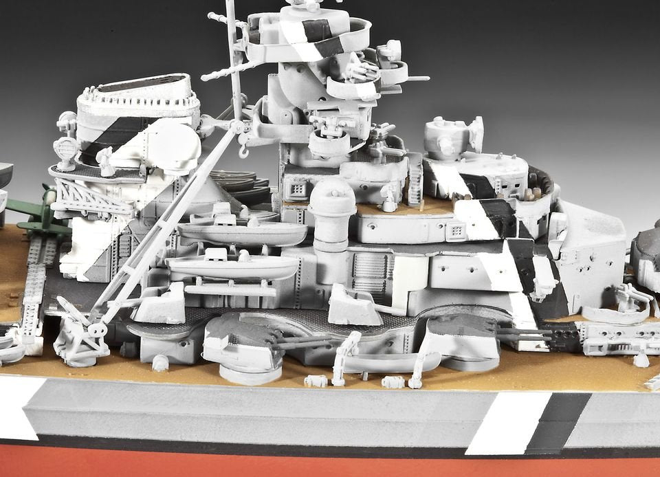 EAN 4009803881485 - Revell Bismarck Maqueta de navío de línea Kit de montaje 1:700 imagen 4