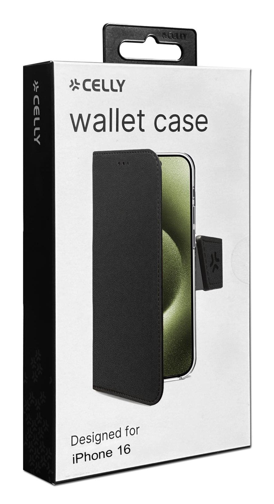EAN 8021735210542 - Celly WALLY1078 funda para teléfono móvil 15,5 cm (6.1") Funda cartera Negro imagen 3