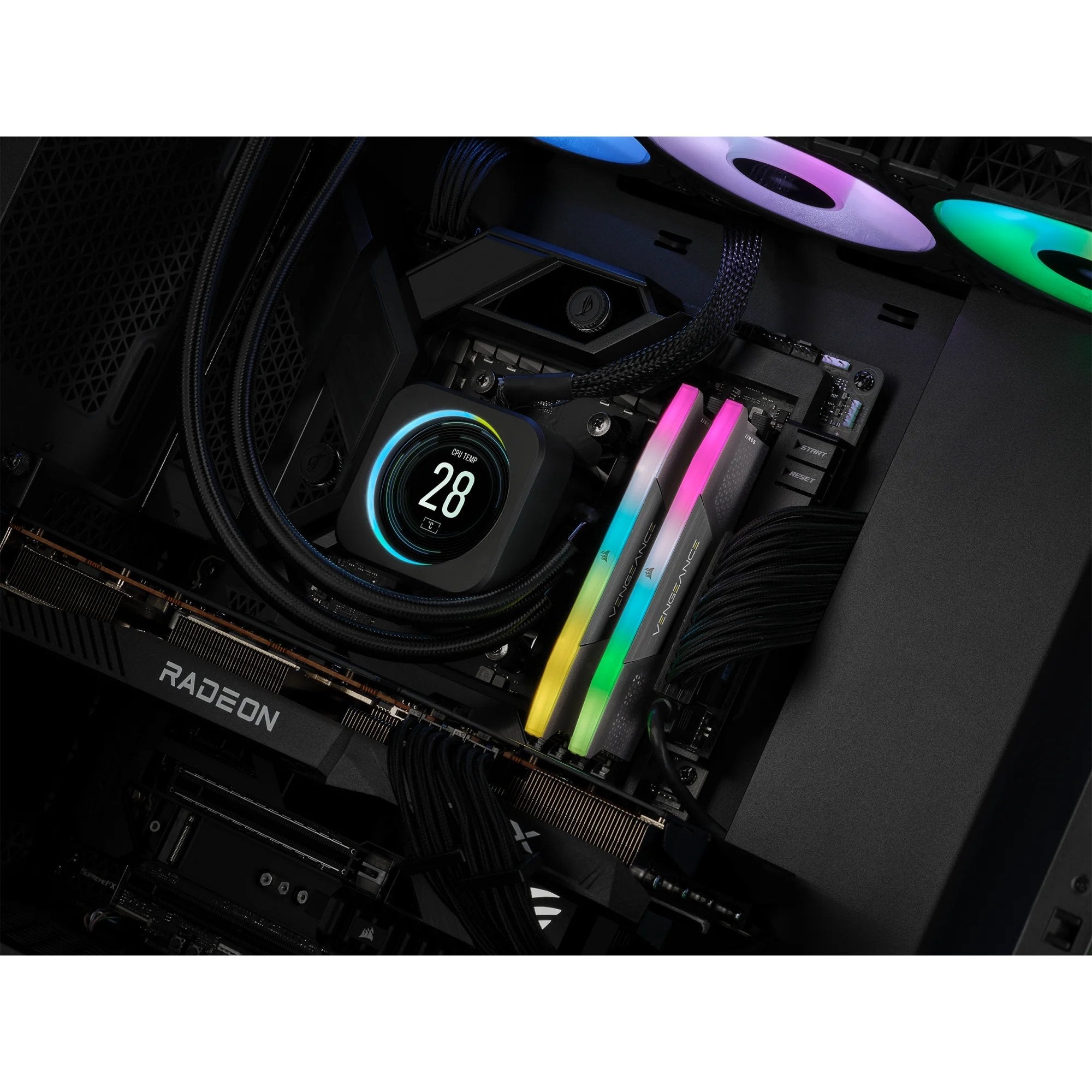 EAN 0840006664406 - Corsair Vengeance RGB CMH64GX5M2B6200C32 módulo de memoria 64 GB 2 x 32 GB DDR5 imagen 7
