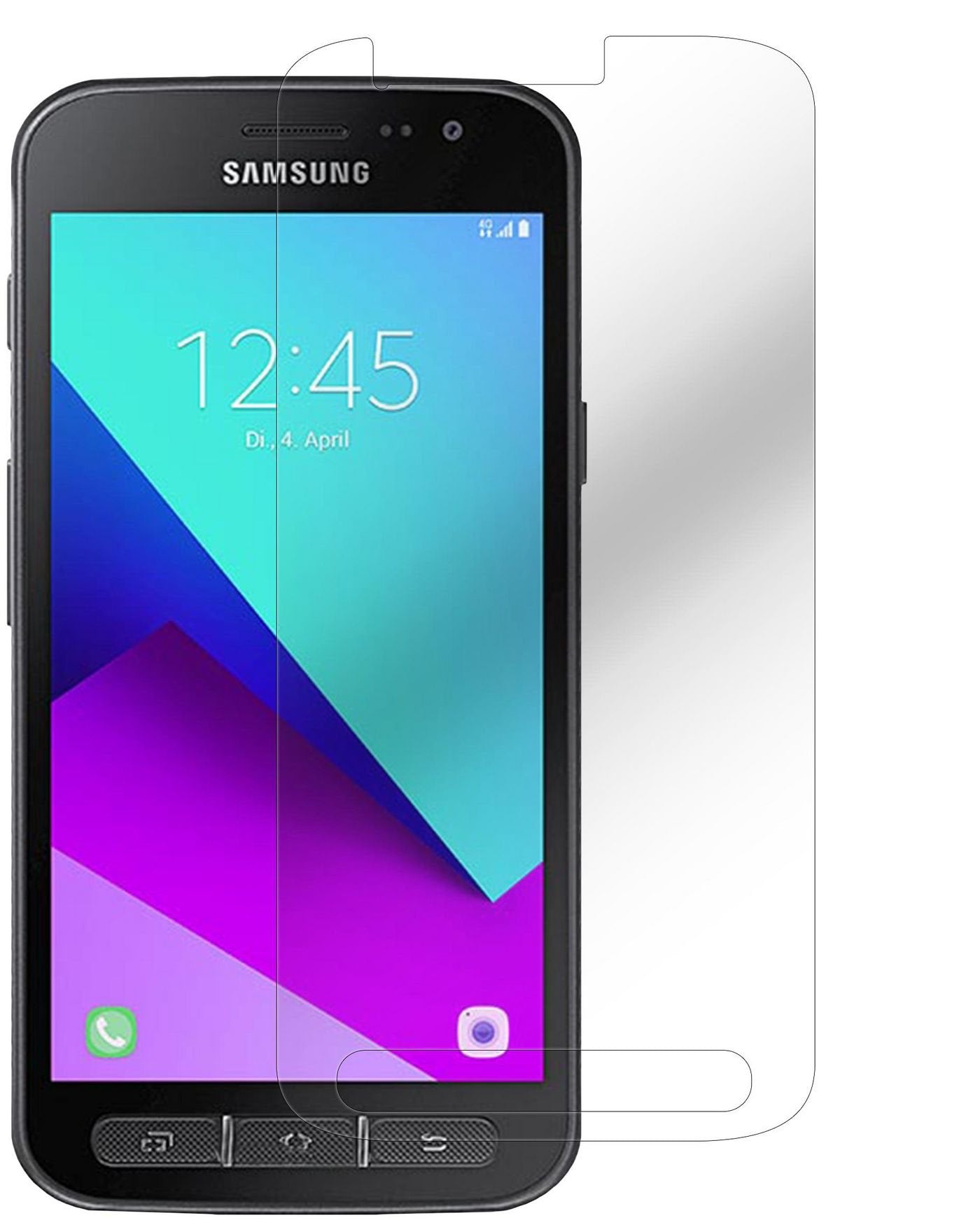 Samsung Galaxy Xcover 4/4s Screen Protector. Tempered