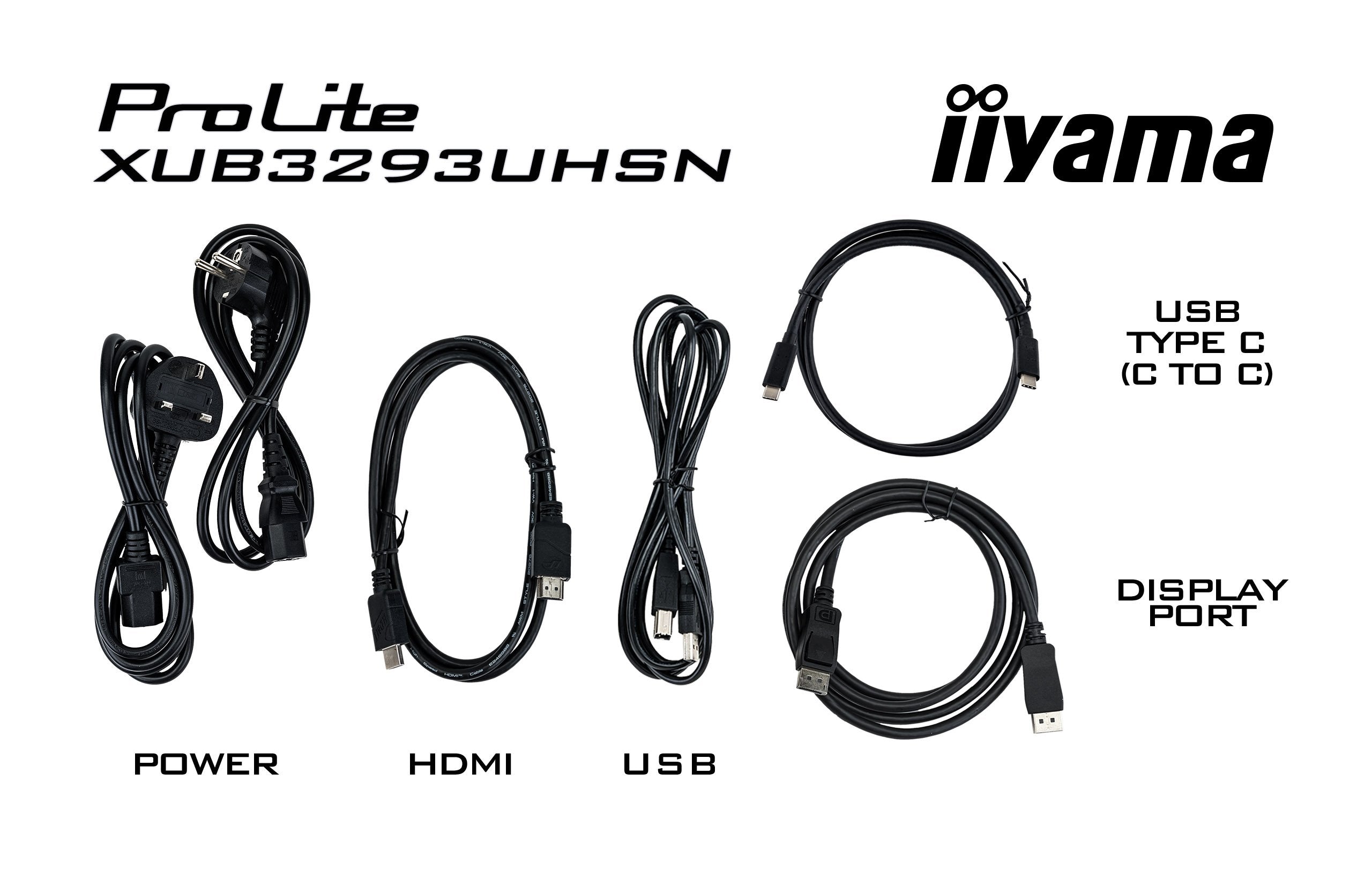 EAN 4948570121342 - iiyama ProLite XUB3293UHSN-B5 pantalla para PC 80 cm (31.5") 3840 x 2160 Pixeles 4K Ultra HD LCD Negro imagen 8