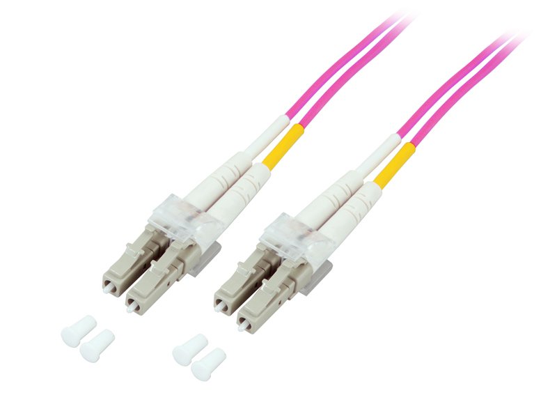 EAN 4014619540846 - Alcasa LC/LC, 20m Cable de fibra óptica e InfiniBand Violeta imagen 1