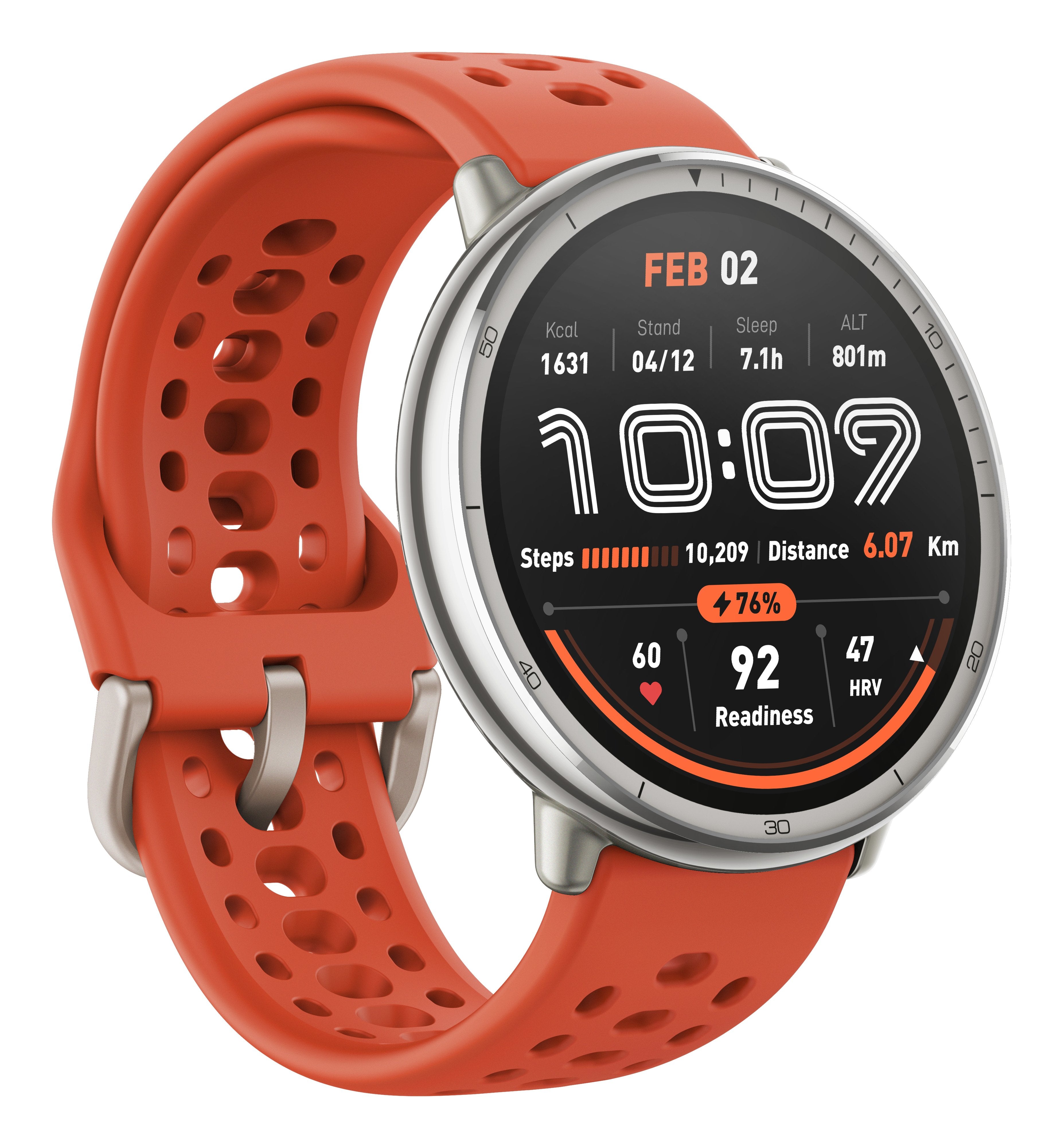 EAN 6970100377552 - Amazfit W2433EU1N Relojes inteligentes y deportivos 3,35 cm (1.32") AMOLED Digital 466 x 466 Pixeles Pant imagen 7