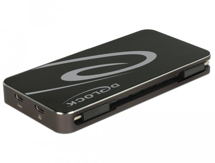 EAN 4043619877737 - DeLOCK 87773 base para portátil y replicador de puertos Alámbrico USB 3.2 Gen 1 (3.1 Gen 1) Type-C Negro imagen 3