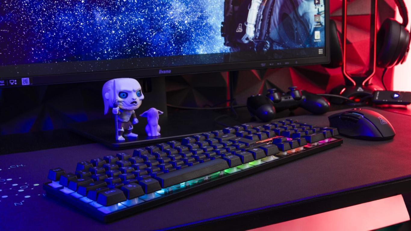 EAN 3760162067361 - The G-Lab KEYZ CAESIUM teclado Juego USB Español Negro imagen 10