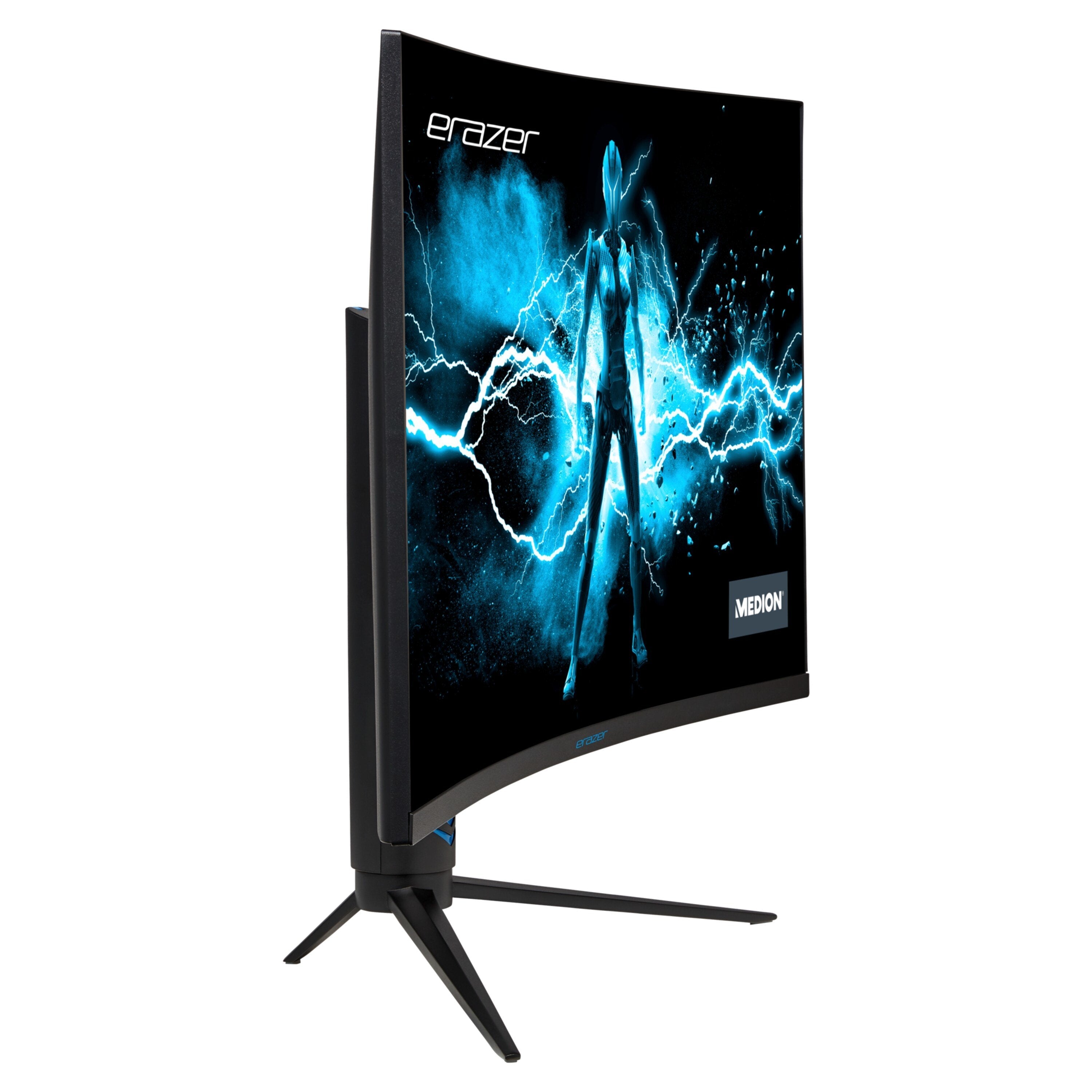 Monitor Medion 32" Erazer Spectator X20 Curvo Led Va Fullhd 165hz - Respuesta 1ms - Ajustable En Altura, Giratorio E