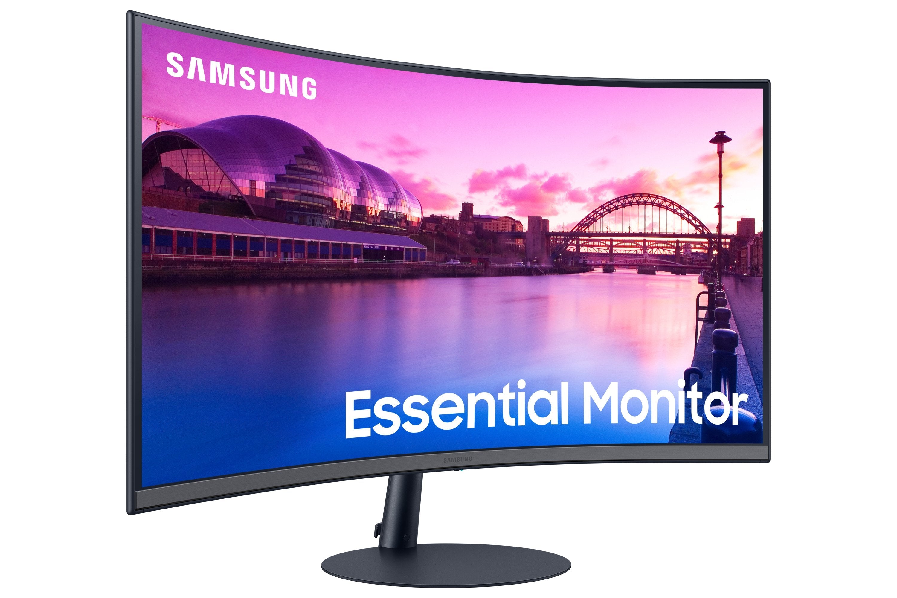 Monitor Samsung 27'' S27c390eau 4ms 16:9 2xhdmi Displayport Speaker Full Hd Negro Darkblue Gris