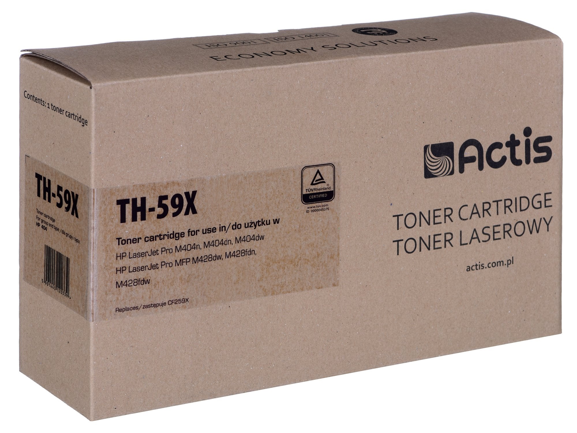EAN 5901443391227 - Actis TH-59X NL AFW cartucho de tóner 1 pieza(s) Compatible Negro imagen 1