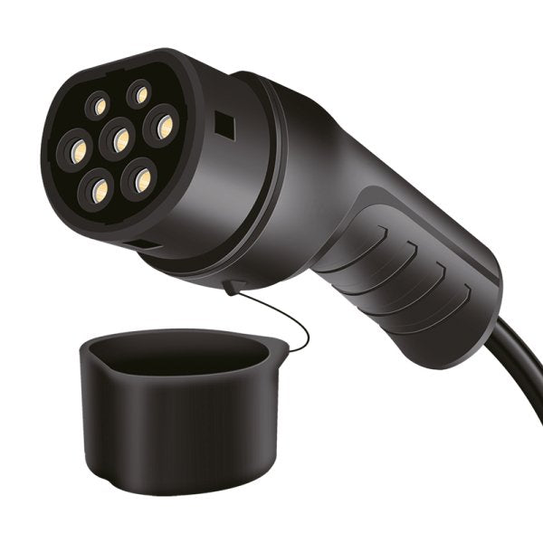 Logilink Elektroauto Cable De Carga Electric Car Charging Cable Tipo 2 22kw 3p 32a 2,5m Negro + Bolsa