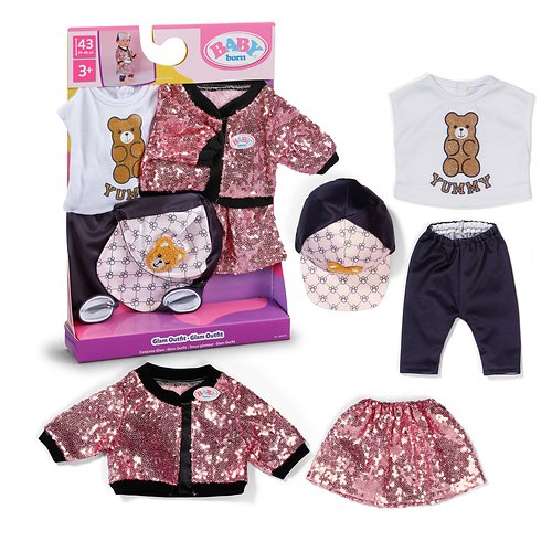 Zapf Creation Baby Born® Conjunto Glam 43cm, Accesorios Para Muñecas 840757