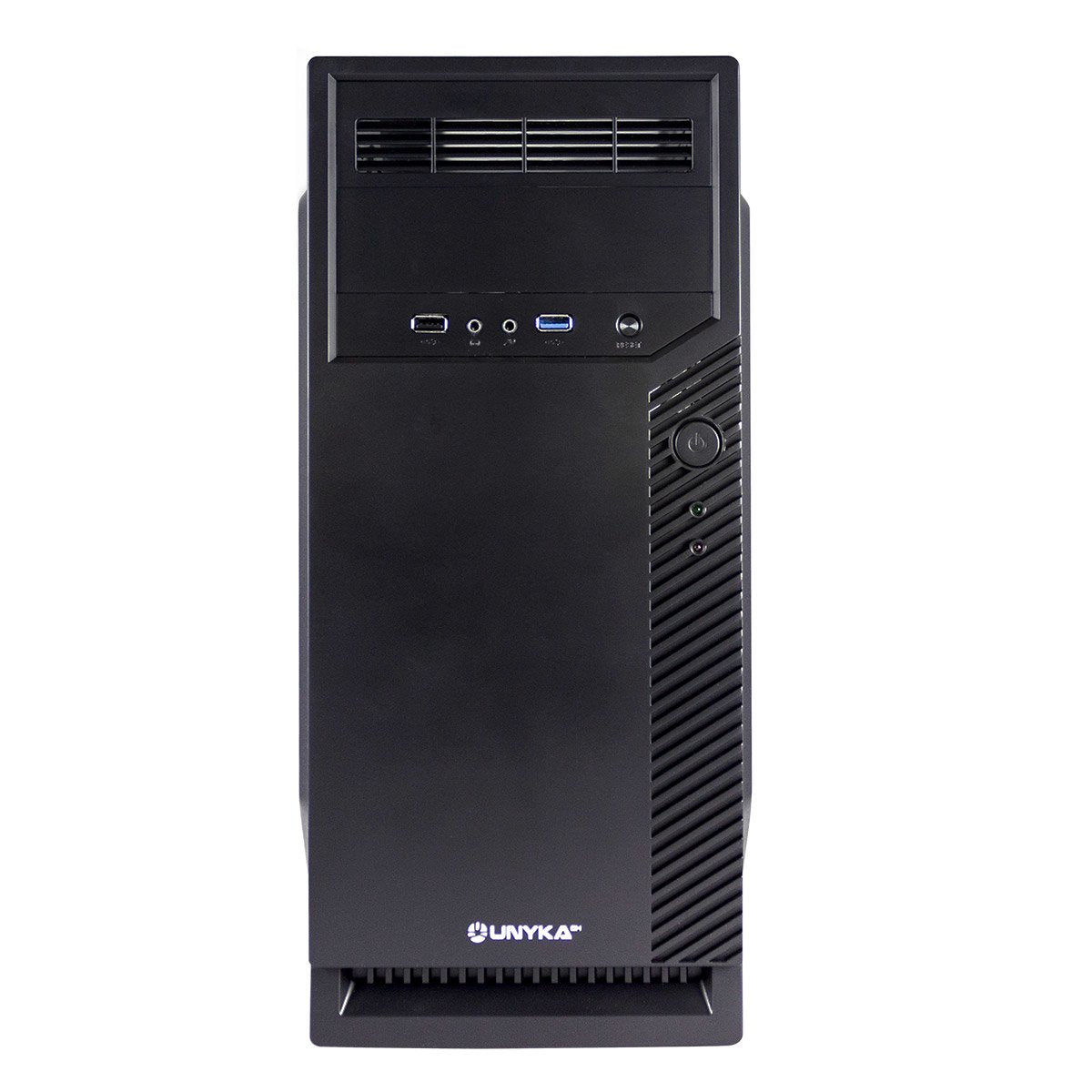 Caja Pc Unykach Micro-Atx Aero C30 U3.0 (Sin Fuente) Negra 52098
