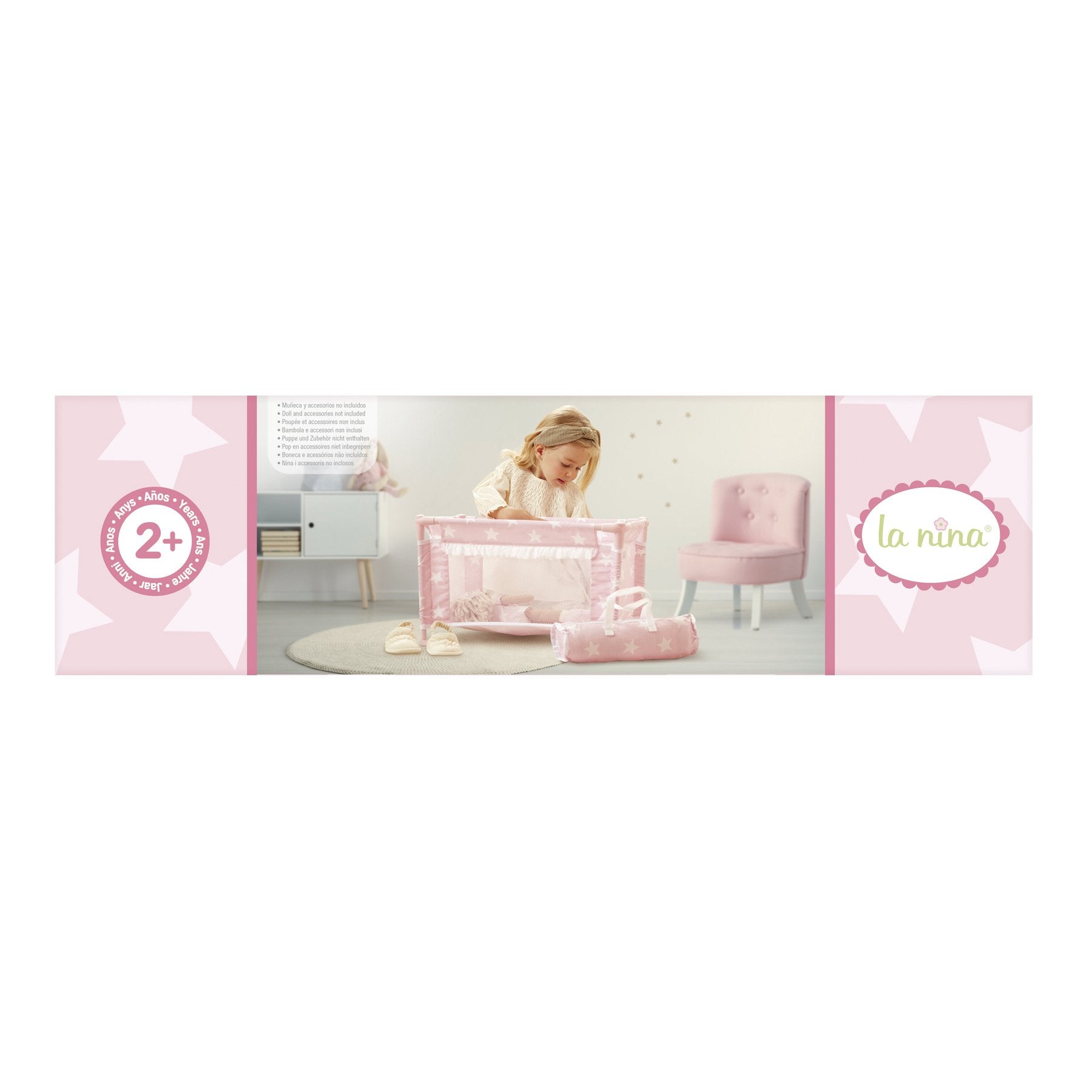 EAN 8410446604083 - La Nina 60408 accesorio para muñecas Cama/cuna para muñecas imagen 3