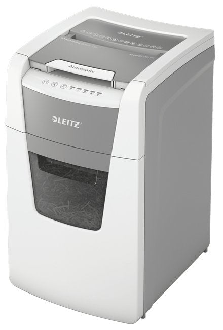 EAN 4002432124107 - Leitz 80130000 triturador de papel Corte cruzado 22 cm Gris, Blanco imagen 1