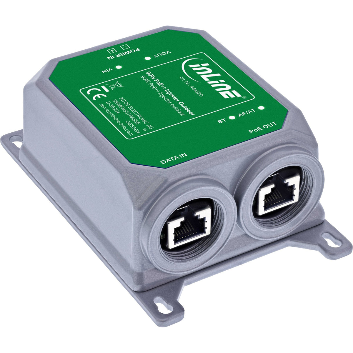 Inyector Poe++ Para Exteriores, 10 Gb/S, 90 W, Ip67 Inline®