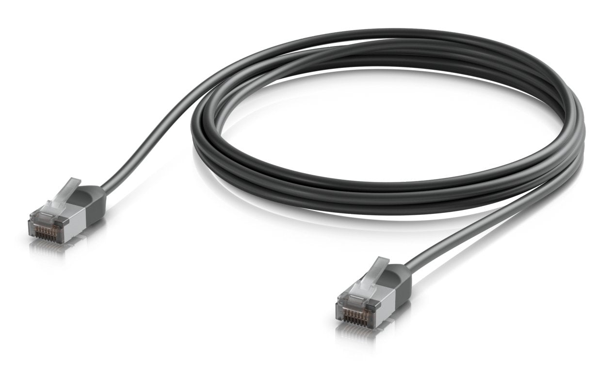 Ultra-Thin, Rugged, Shielded Outdoor Patch Cable For 10