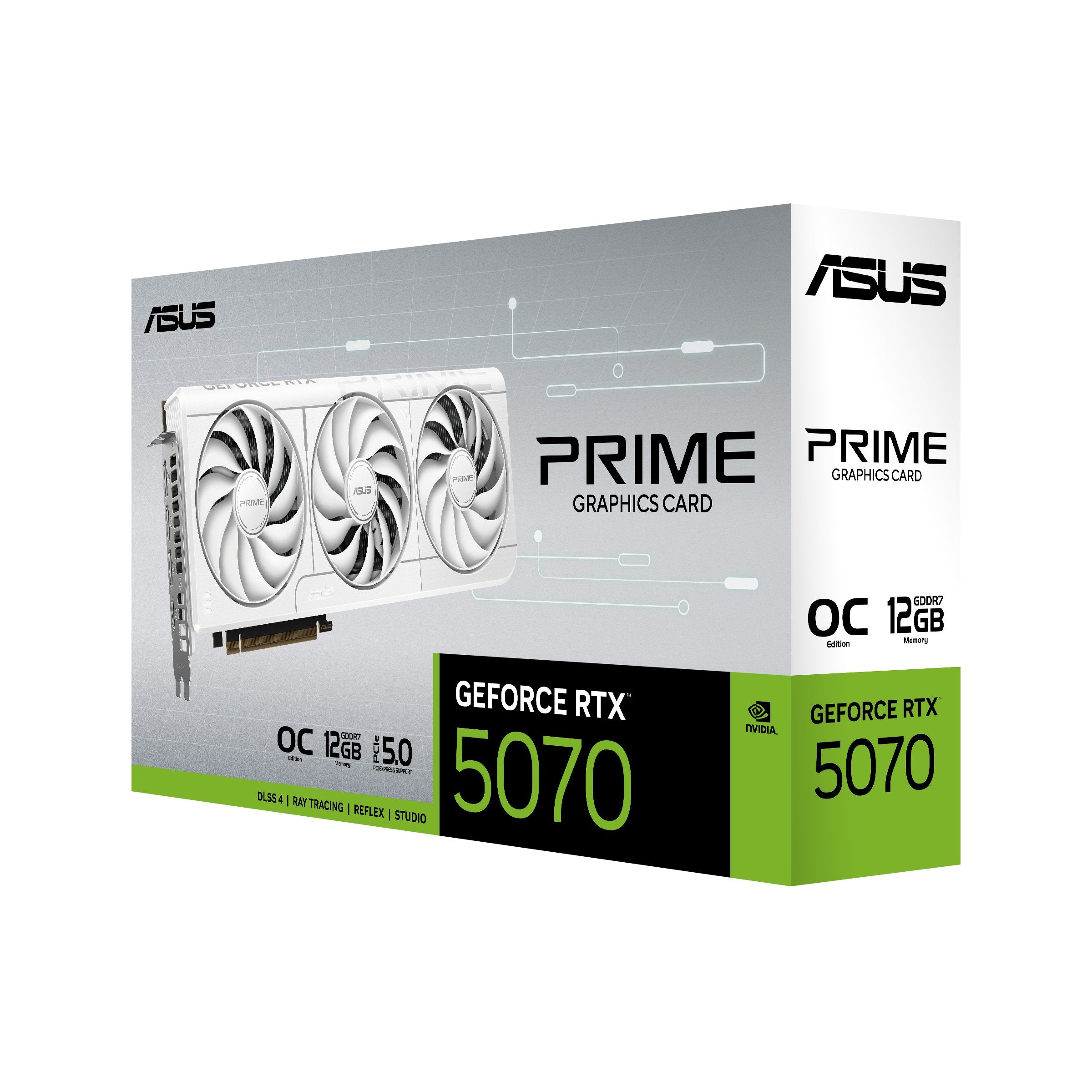 EAN 4711636046121 - ASUS Prime -RTX5070-O12G-WHITE NVIDIA GeForce RTX 5070 12 GB GDDR7 imagen 9