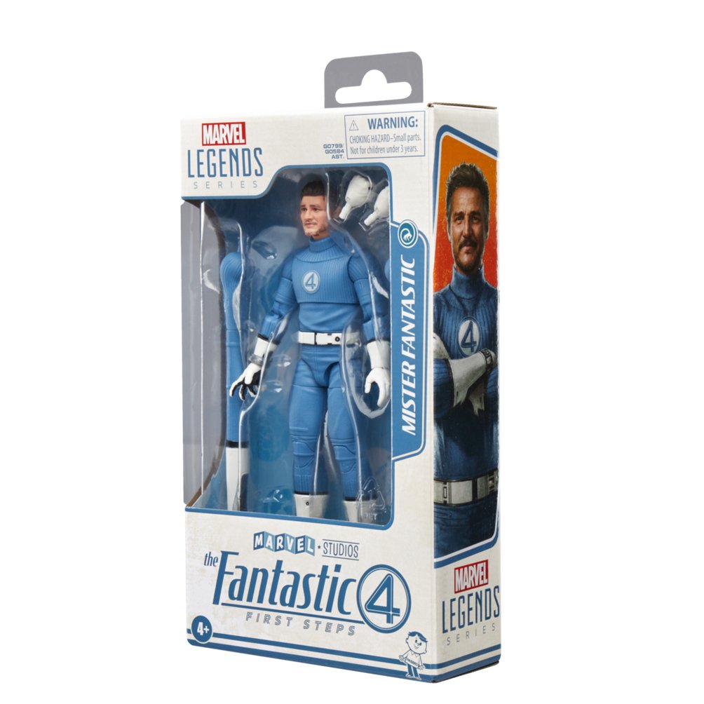 Figura Mister Fantastic Los 4 Fantasticos Marvel 15cm