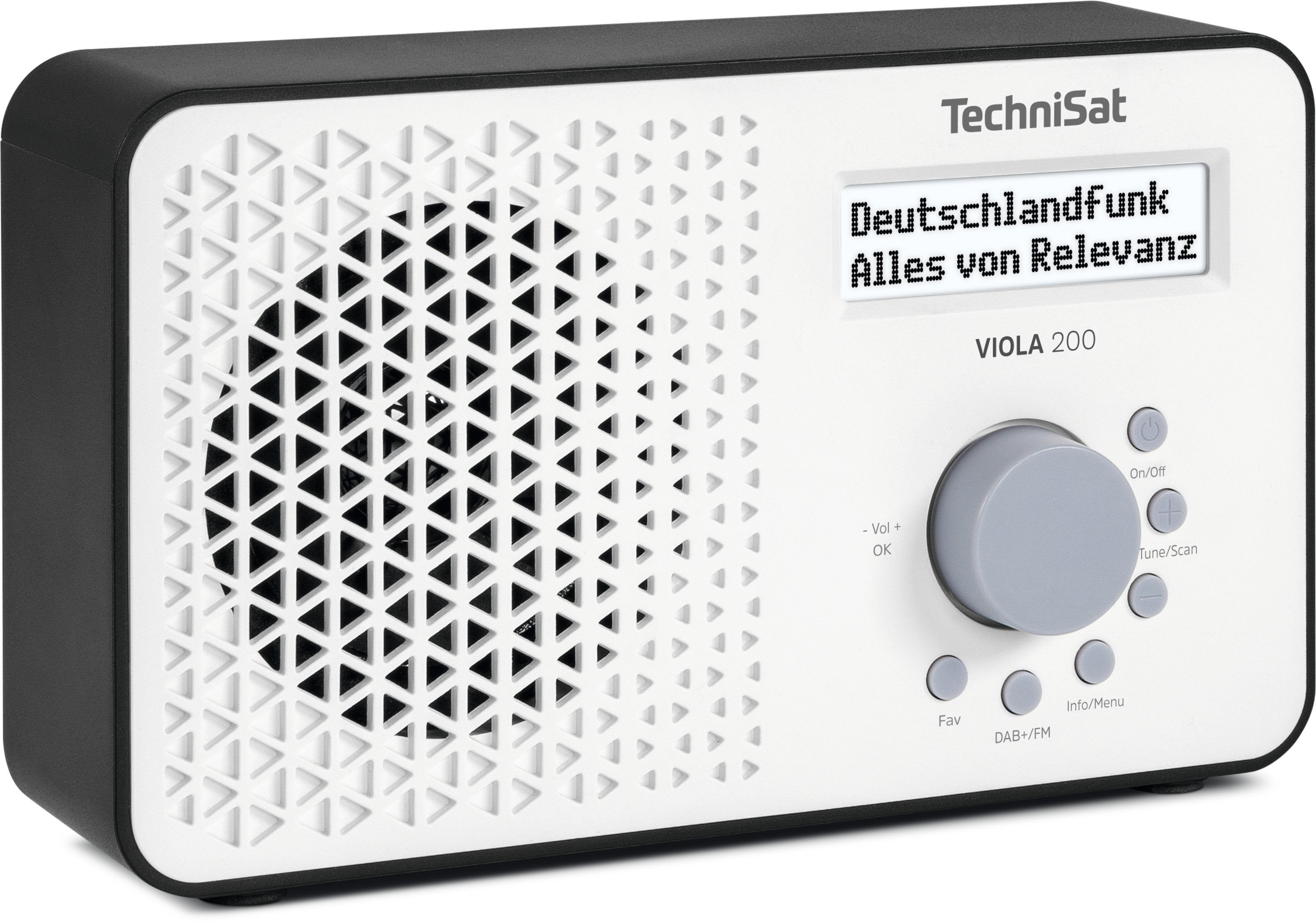 Technisat Viola 200 Weiss/Schwarz