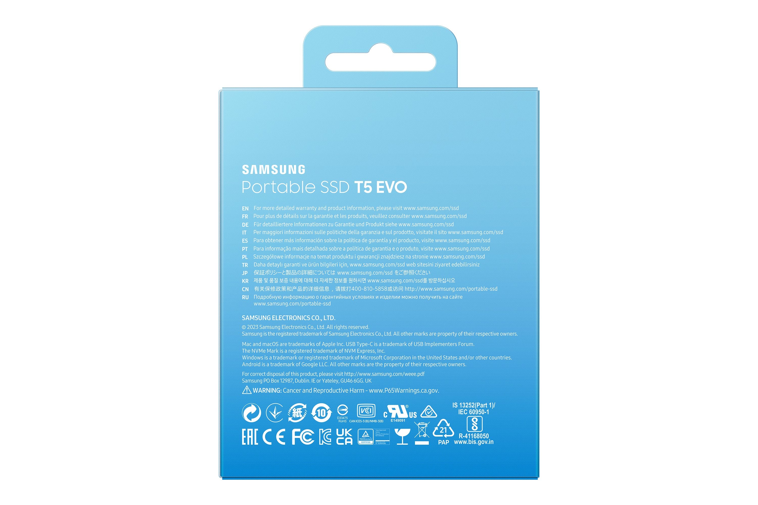 EAN 8806094905427 - Samsung MU-PH8T0S 8 TB 3.2 Gen 1 (3.1 Gen 1) Negro imagen 11