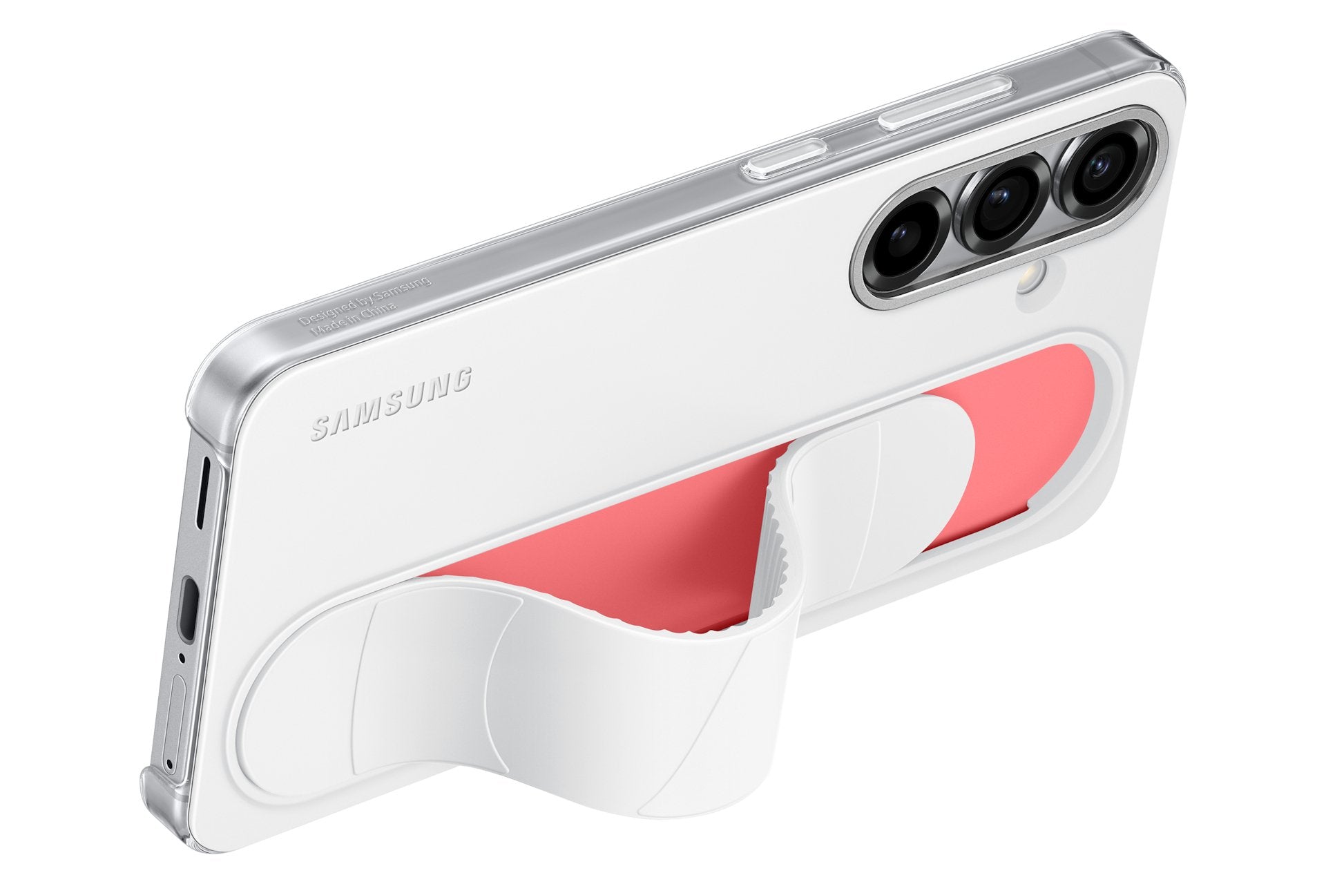 Samsung Standing Grip Case Galaxy S25 Weiá