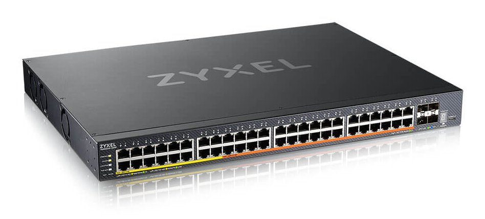 Zyxel Xmg2230-52hp Gestionado L2/L3 2.5g Ethernet (100/1000/2500) Energía Sobre Ethernet (Poe) 1u Negro