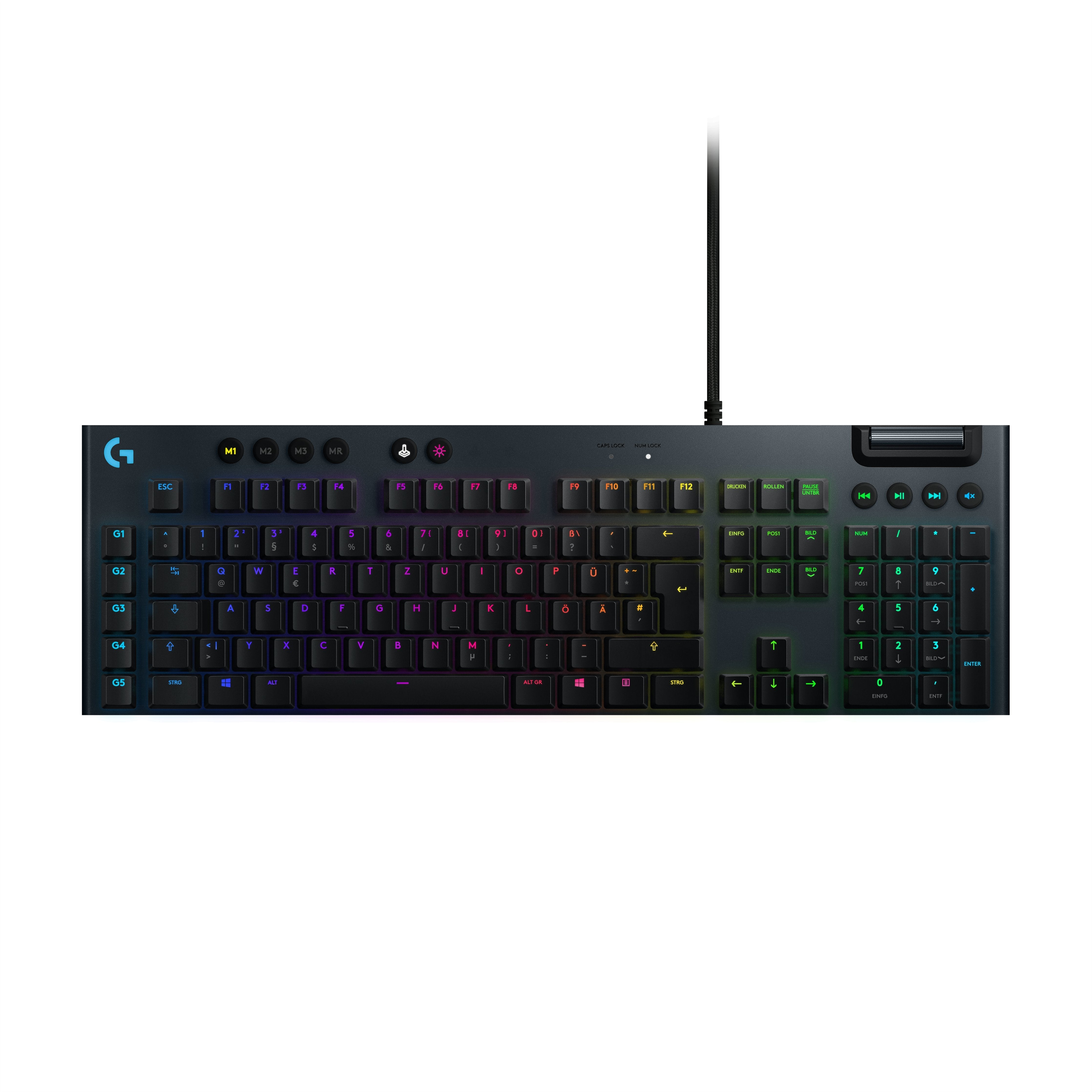 EAN 5099206080744 - Logitech G 920-008985 teclado Juego USB QWERTZ Alemán Negro imagen 12