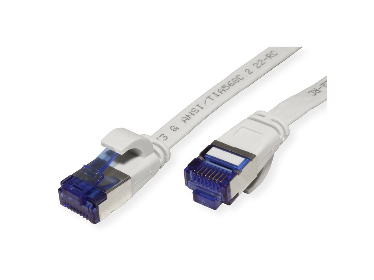 Value Cable De Red Cat.6a (Class Ea) Ftp, Extra-Flach, Grau, 3 M