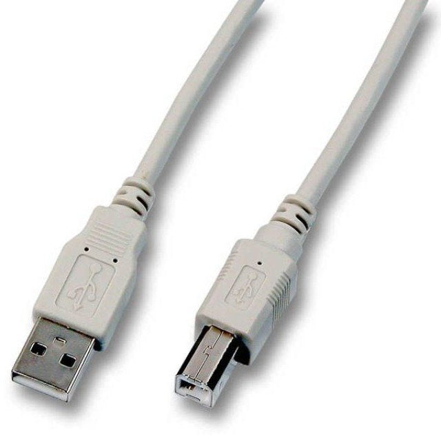 Cable Efb Usb2.0 Anschluss A-B, St.-St., 1,5m, Grau, Classic