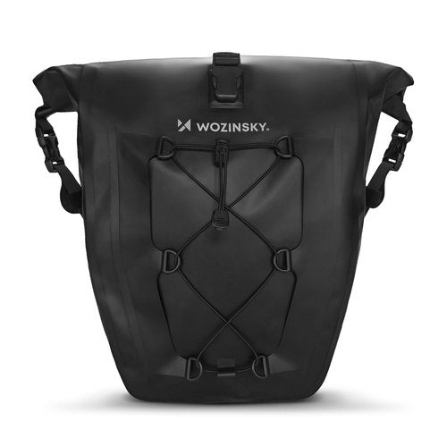 Wozinsky Waterproof Bicycle Bag Trunk Pannier 25l 2in1 Black