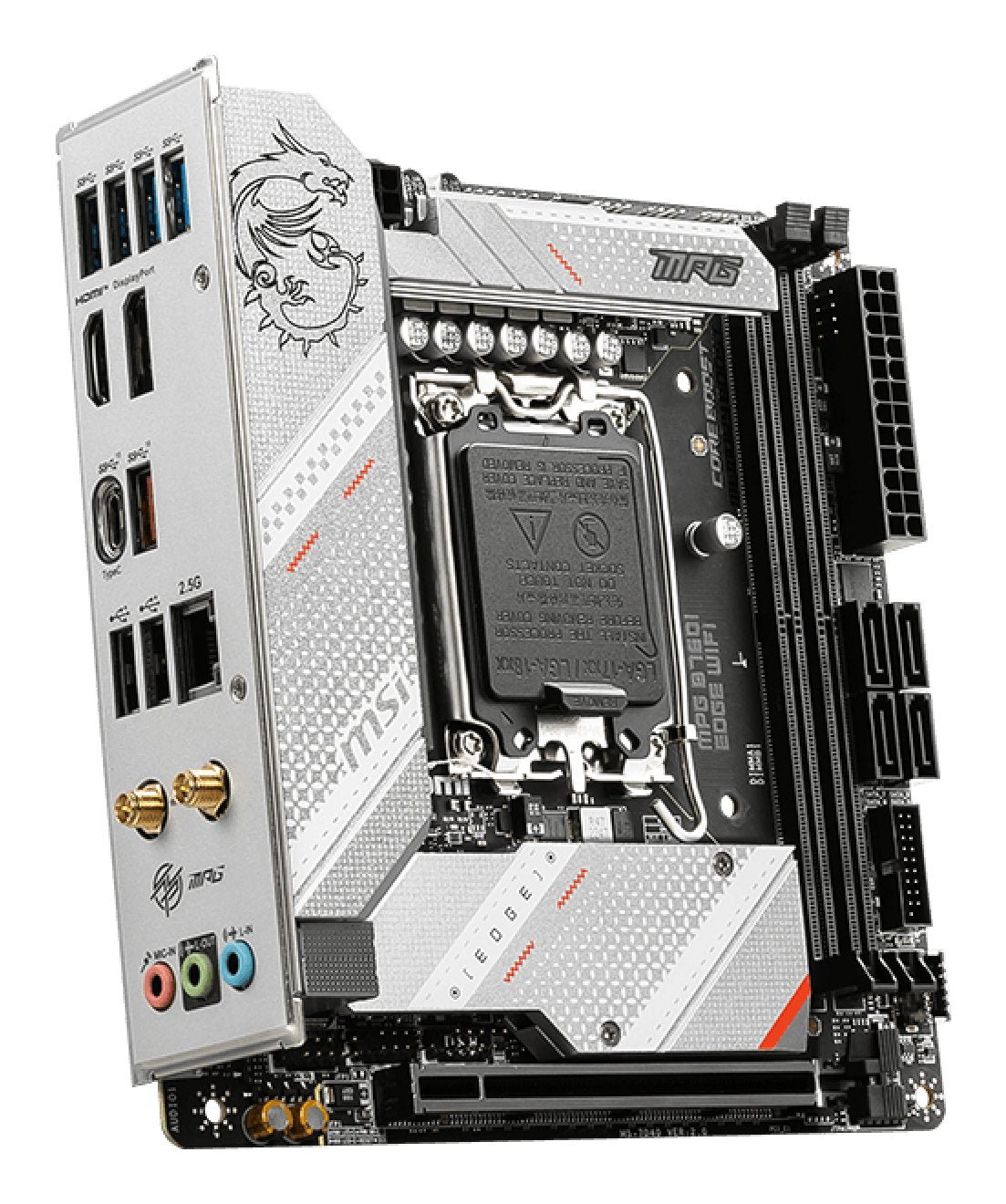 EAN 4711377069632 - MSI MPG B760I EDGE WIFI placa base Intel B760 LGA 1700 mini-ATX imagen 4
