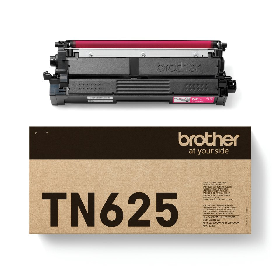 EAN 4977766843539 - Brother TN-625M cartucho de tóner 1 pieza(s) Original Magenta imagen 1