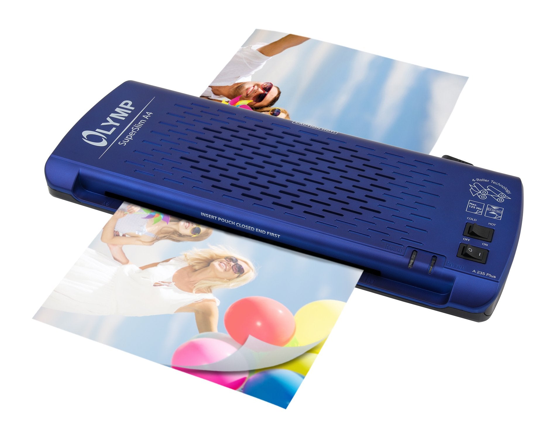 EAN 4030152031122 - Olympia A 235 PLUS Plastificadora en frío/caliente 380 mm/min Azul imagen 3