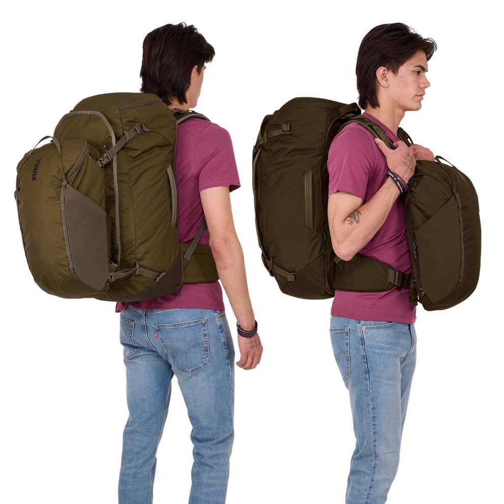 Mochila Viaje Thule Landmark 70l - Profunda Khaki