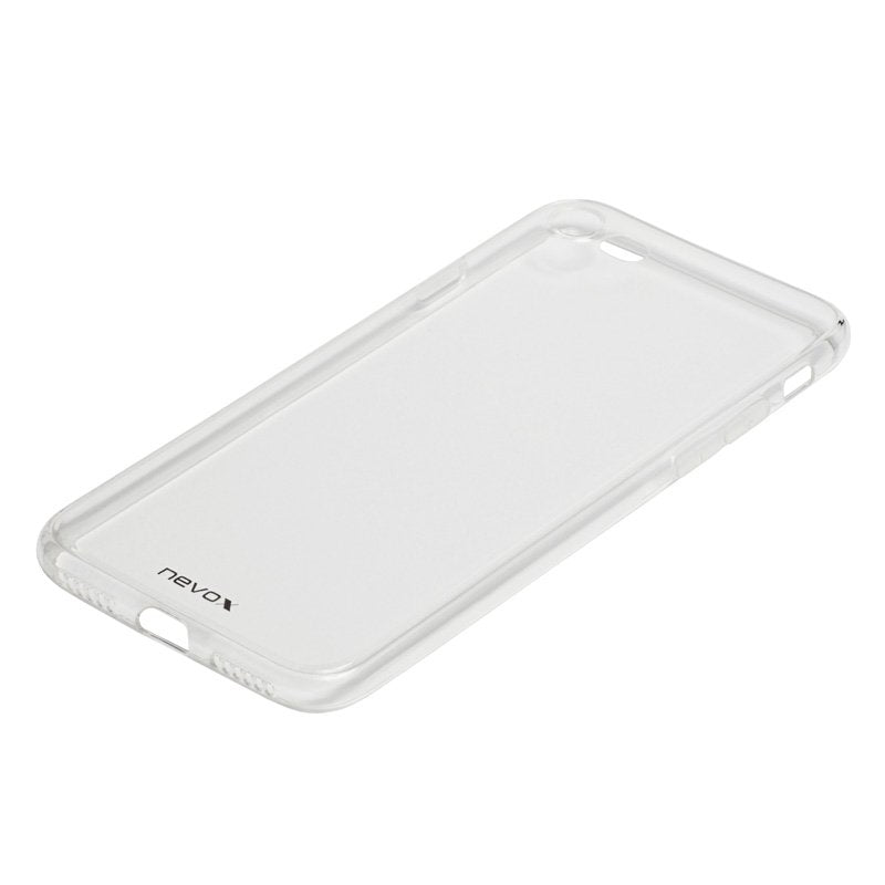 Nevox Styleshell Flex Funda Para Iphone 7 - Carcasa Rígida Gris, Transparente
