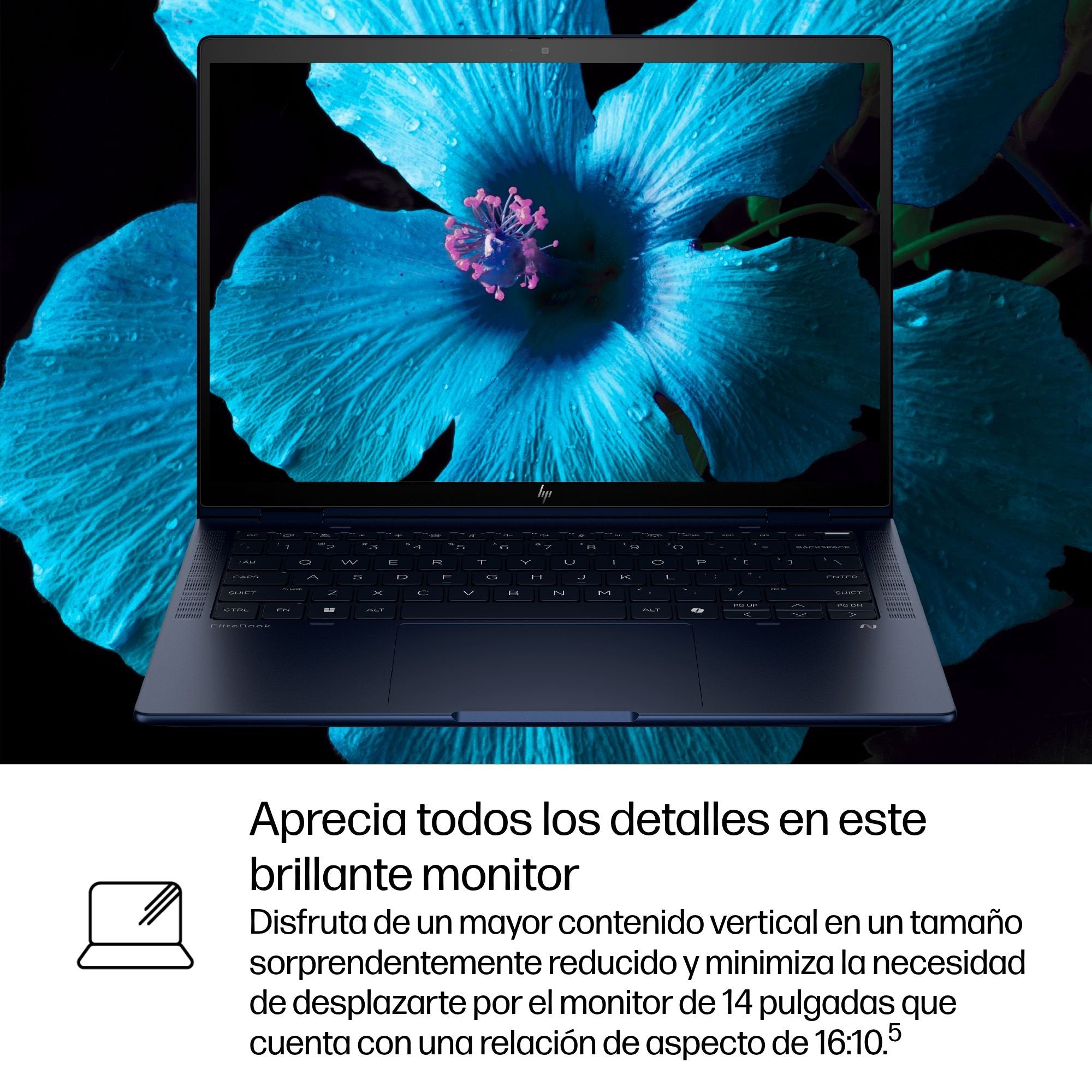 EAN 198990541150 - HP EliteBook X Flip G1i Next Gen AI PC Wolf Pro Security Edition Copilot+ PC Intel Core Ultra 7 258V Híbri imagen 11