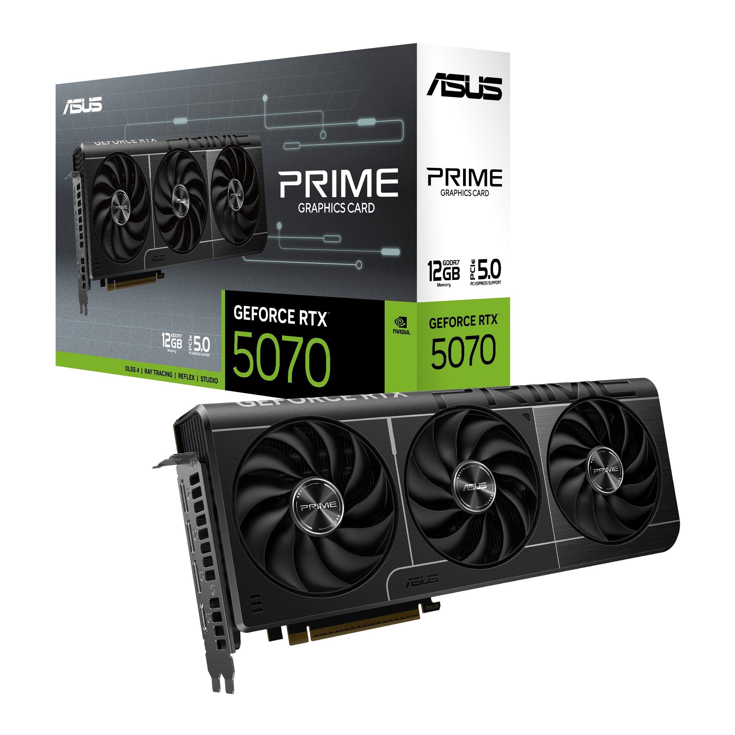 Asus Prime -Rtx5070-12g Nvidia Geforce Rtx 5070 12 Gb Gddr7