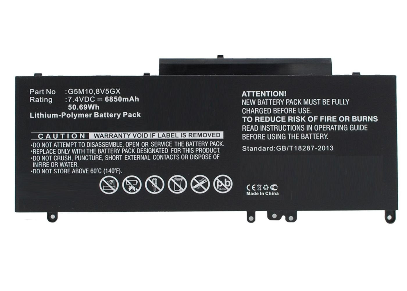 Coreparts Mbxde-Ba0067 Refacción Para Notebook Batería