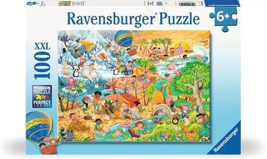 Ravensburger Kinder Puzzle: Las 4 Temporadas 100 Partes 12004050